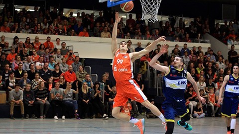 Rostock Seawolves unterliegen Oldenburg im 1. Halbfinale, Foto: Tobias Hahn