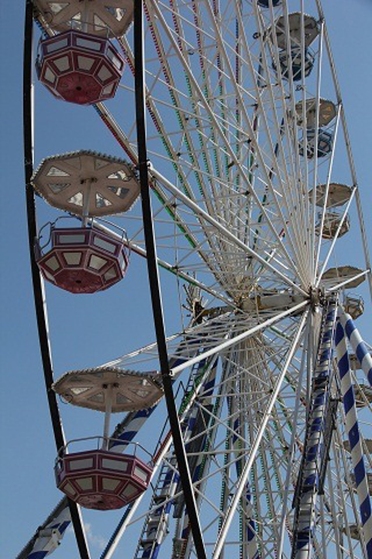 Riesenrad auf dem Pfingstmarkt 2011 in Rostock