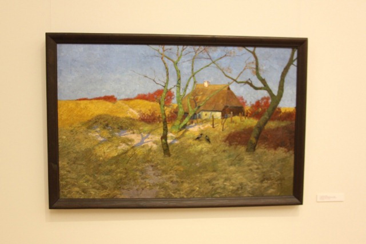 Paul Müller-Kaempff - "Landschaft mit Fischerhaus" (um 1895)
