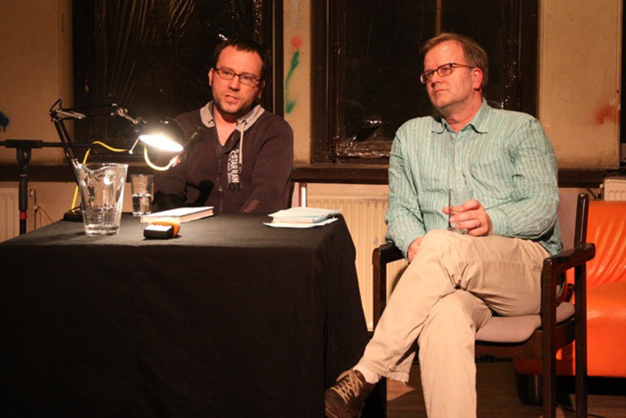 Gregor Sander und Thorsten Ahrend