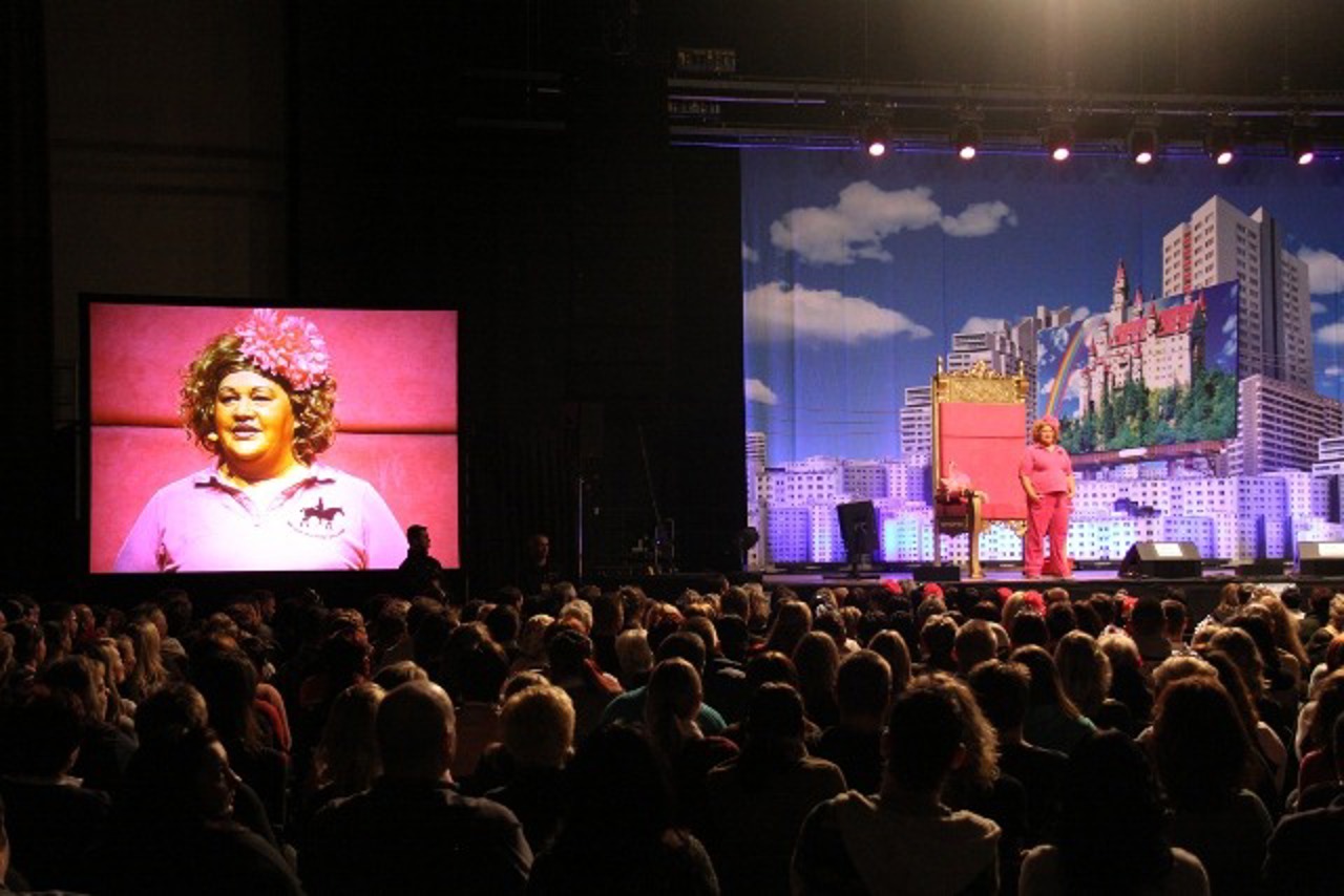 Cindy aus Marzahn in der Stadthalle Rostock 2012