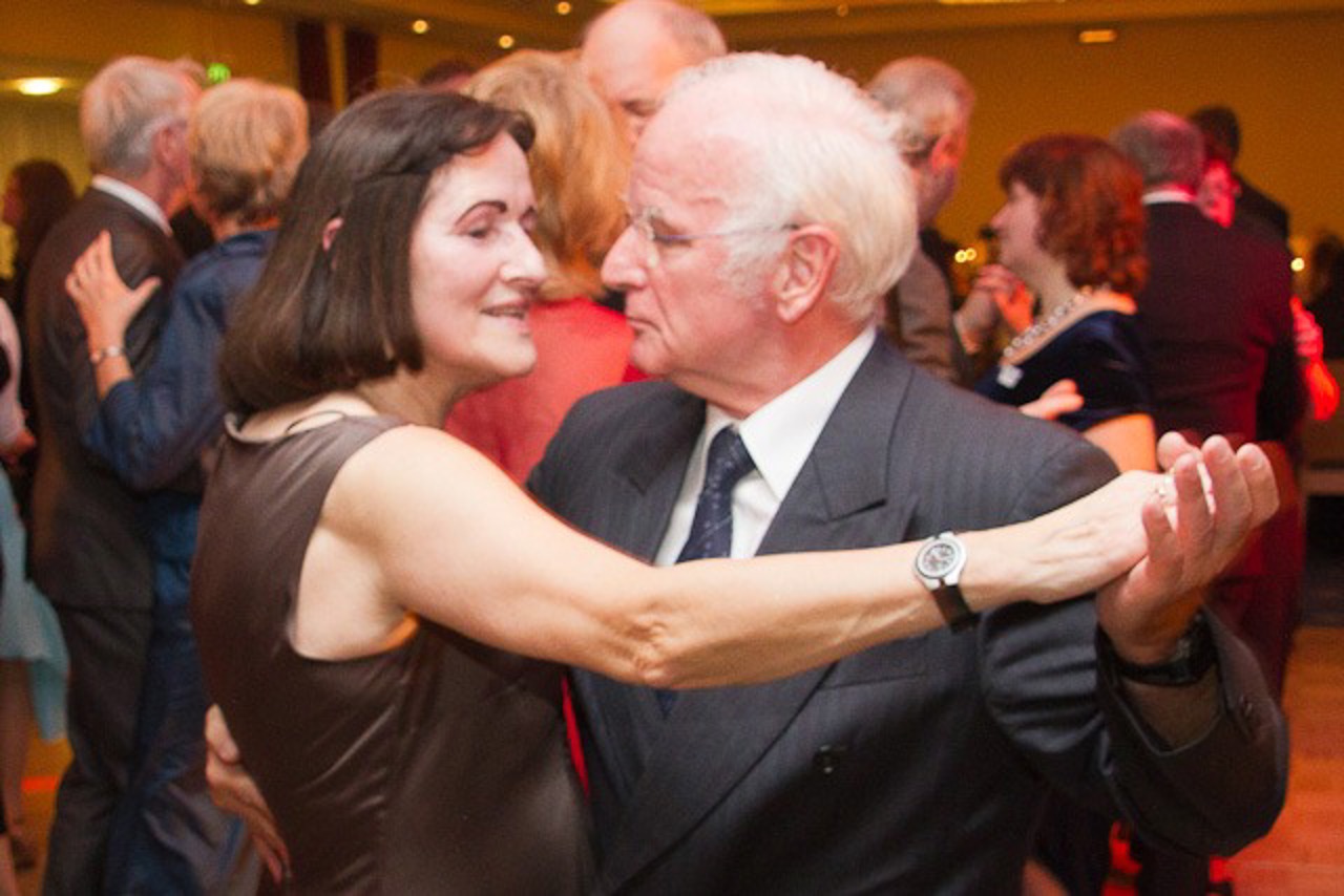 Tanzpaar beim Universitätsball 2011 im Hotel Neptun