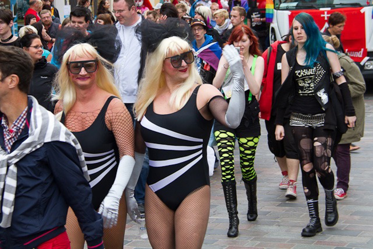 Damen beim CSD Rostock 2012