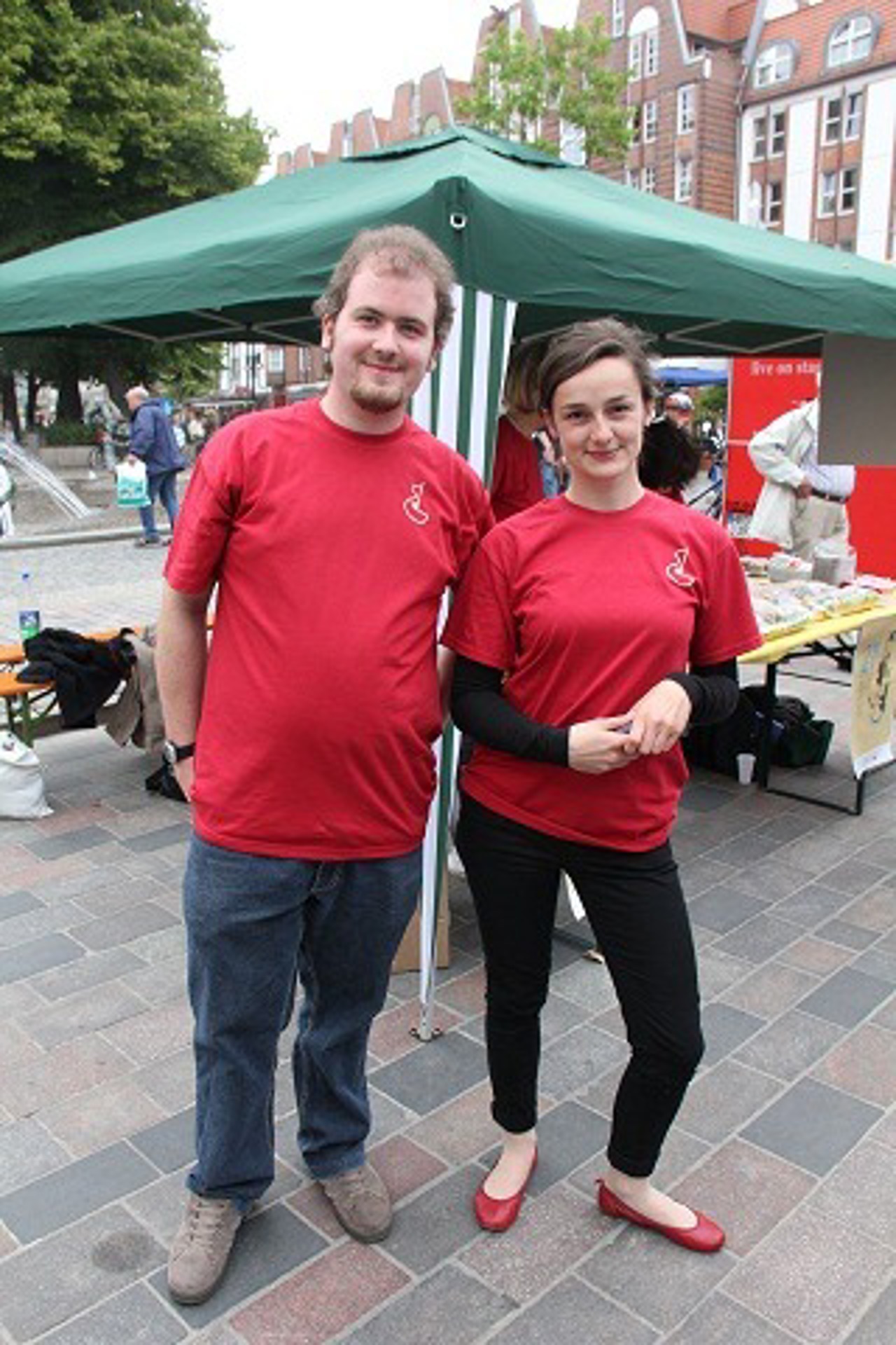 Julien Gandais und Karolin Trusch hatten die letzten Monate viel zu tun, um die Fête zu realisieren