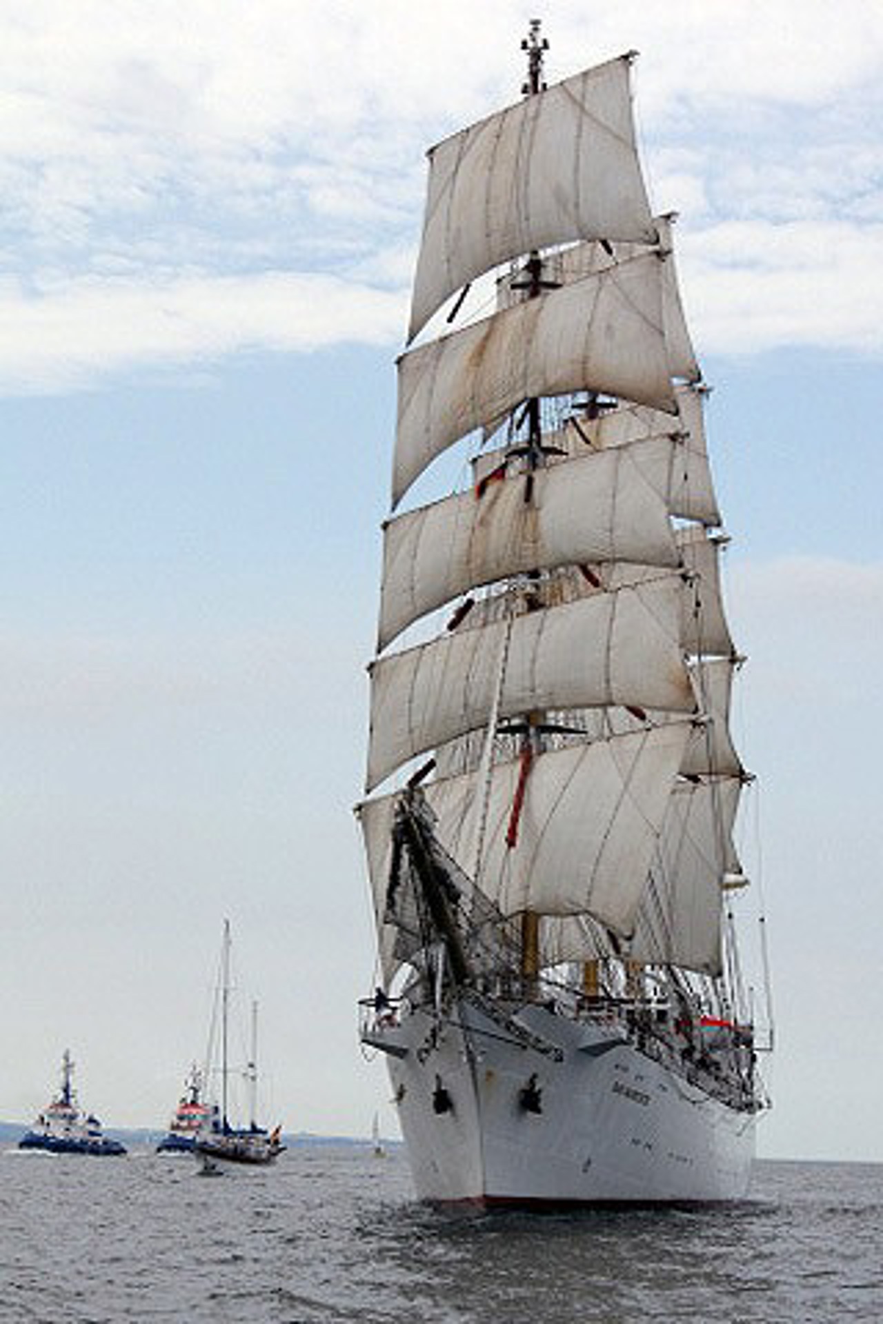 Dar Mlodziezy bei der Hanse Sail Rostock