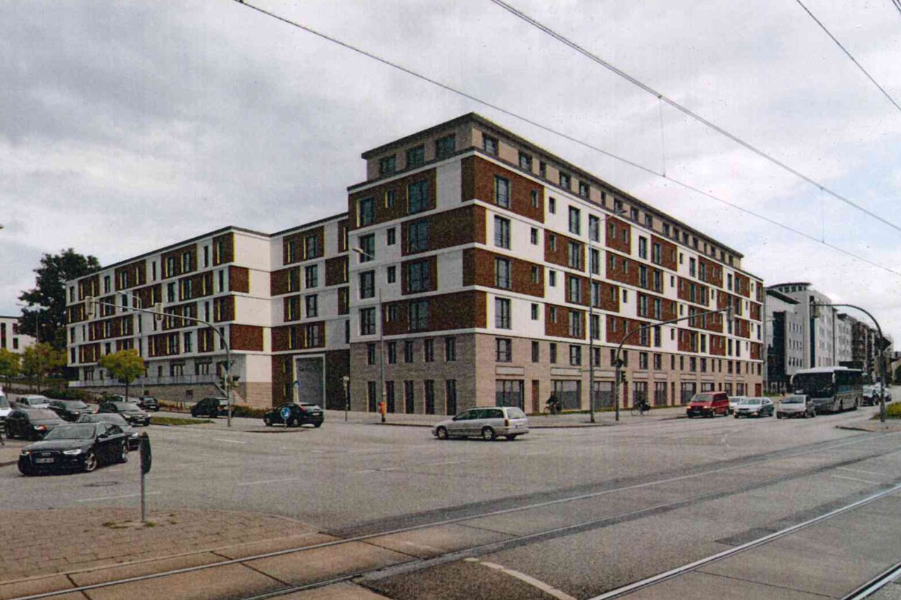 Die Warener Architekten von Ocean Architects haben die Gebäude Am Vögenteich, August-Bebel-Straße, Karlsstraße entworfen