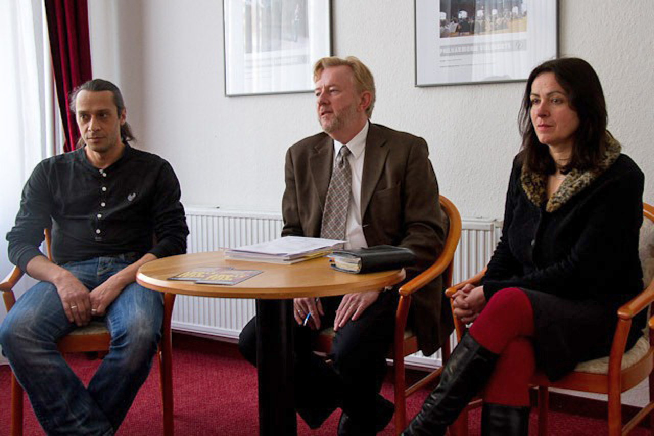 Bronislav Roznos, Peter Leonard und Corina Wenke