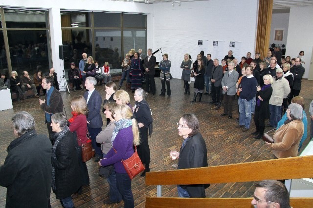 Ausstellungseröffnung: Manigk (Vater und Sohn) in Rostock