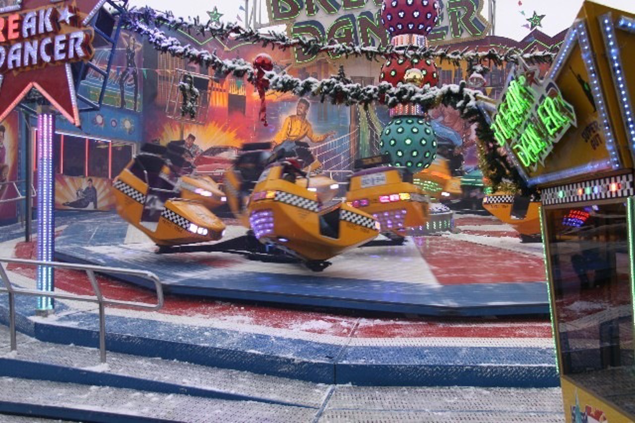Weihnachtsmarkt Rostock: Geschwindigkeitsrausch bei Minusgraden