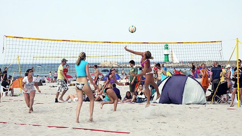 Beachvolleyball Landesmeisterschaften MV 2011 - Saisonfinale in Warnemünde