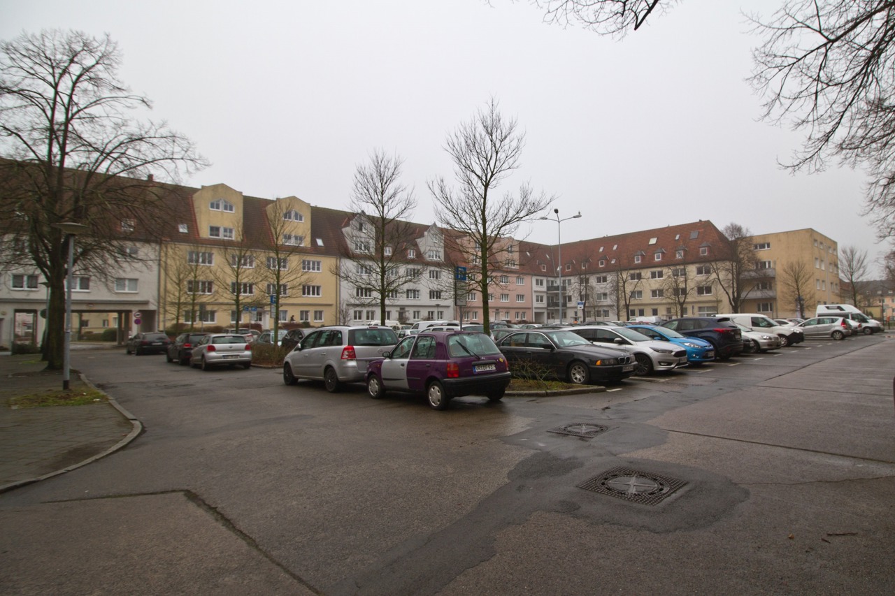 Parkplatz am Markt in Warnemünde