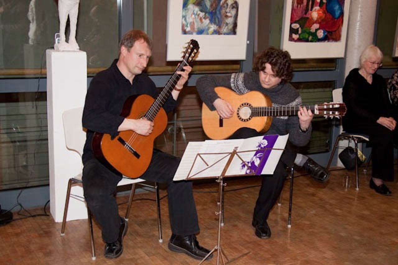 Gitarrenduo Klaus Hammer und Torsten Jahnke