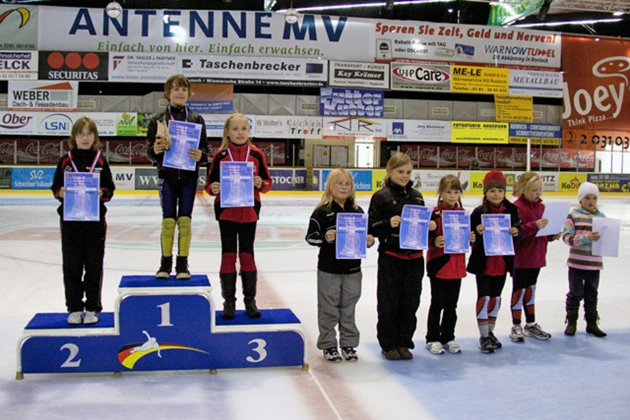 Siegerehrung „Kids on Ice“