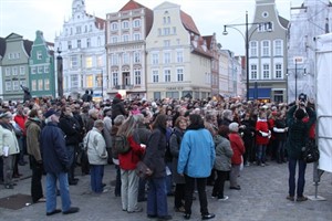 Kundgebung Erinnerung 19. Oktober 1989 Rostock Kundgebung Erinnerung 19. Oktober 1989 Rostock