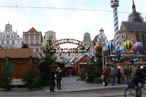 Weihnachtsmarkt 2009: Neuer Markt Rostock