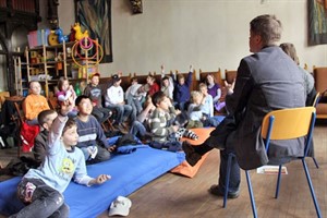 Lesung von Timo Parvela Lesung von Timo Parvela