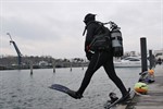 Ostertauchen im Yachthafen Hohe Düne