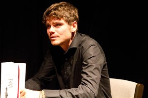 Björn Kern im Literaturhaus Rostock Björn Kern im Literaturhaus Rostock