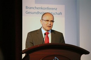 Erwin Sellering auf der 6. Branchenkonferenz Gesundheitswirtschaft