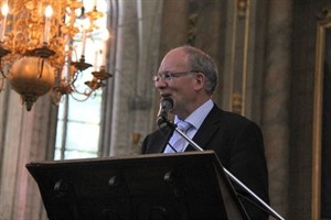 Roland Methling in der Marienkirche Roland Methling in der Marienkirche