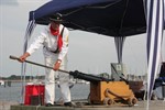 Hanse Sail Rostock - Begrüßung aus dem „Schiffsgöttling”