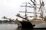 Die Hanse Sail 2010 im Rostocker Stadthafen