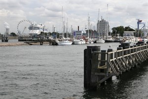 Alter Strom in Warnemünde