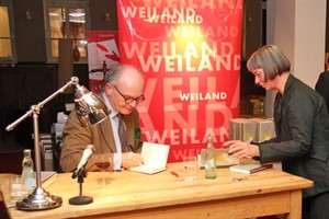 Martin Mosebach in der Universitätsbuchhandlung Weiland in Rostock