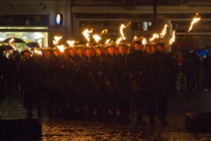 Grosser Zapfenstreich Auf Dem Neuen Markt In Rostock Rostock Heute
