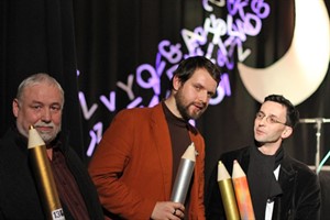 Eberhard Schulze (3. Platz), Martin Badenhoop (2. Platz) und Gunter Lampe (1. Platz und Publikumspreis) Eberhard Schulze (3. Platz), Martin Badenhoop (2. Platz) und Gunter Lampe (1. Platz und Publikumspreis)