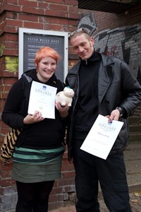 Anne Mantei und Stephan Kretschmann gewannen mit Nefastus den Publikumspreis