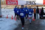 Fußballmannschaft des ESV Rostock beim Neujahrslauf 2011