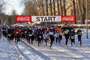 Start beim Neujahrslauf 2011 in Rostock