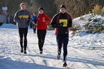 Zielgerade Neujahrslauf 2011