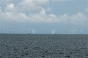 Offshore-Windkraftanlagen vor der dänischen Küste Offshore-Windkraftanlagen vor der dänischen Küste