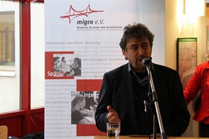 Juri Rosov, Vorsitzender des Migrantenrates Rostock