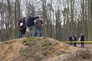 Baufeldbesichtigung für Pressevertreter Baufeldbesichtigung für Pressevertreter