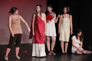 Katharina Ihlenburg, Kristin Voigt, Dorothea Nauenburg, Bianca Bauer und Julia Stanoeva