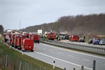 Acht Tote bei Massencrash auf der A19 bei Rostock