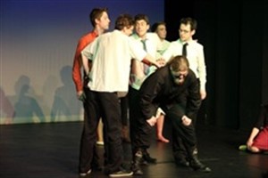 Moritz Klück, Carl Bauer, Benjamin Krahn, Tim Palme und Jan Grigutsch