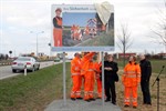 Straßenwärter-Plakataktion „Ihre Sicherheit ist mein Beruf“