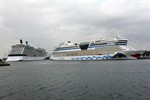 Celebrity Eclipse und AIDAblu