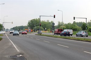 Verkehrsunfallstatistik Rostock 2010 - Unfallschwerpunkt Stadtautobahn/Güstrower Straße Lichtenhagen