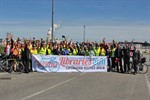 Cycling for libraries - Radtour macht Station in Rostock