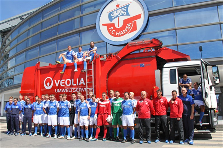 FC Hansa Rostock - Mannschaftsfoto Saison 2011/2012 | Rostock-Heute