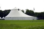 Theaterzelt, Außenansicht