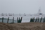 Kleine Segler auf der Ostsee