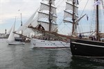 Hanse Sail 2011: Regatten und Feuerwerk am Samstag