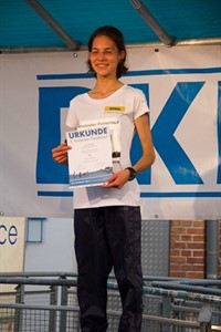 Die schnellste Frau des Tages: Laura Michel