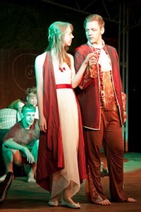 Titania und Oberon in Shakespeare Sommernachtstraum